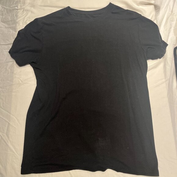 ESNTLS Black Bamboo Tee Size M - Picture 1 of 5